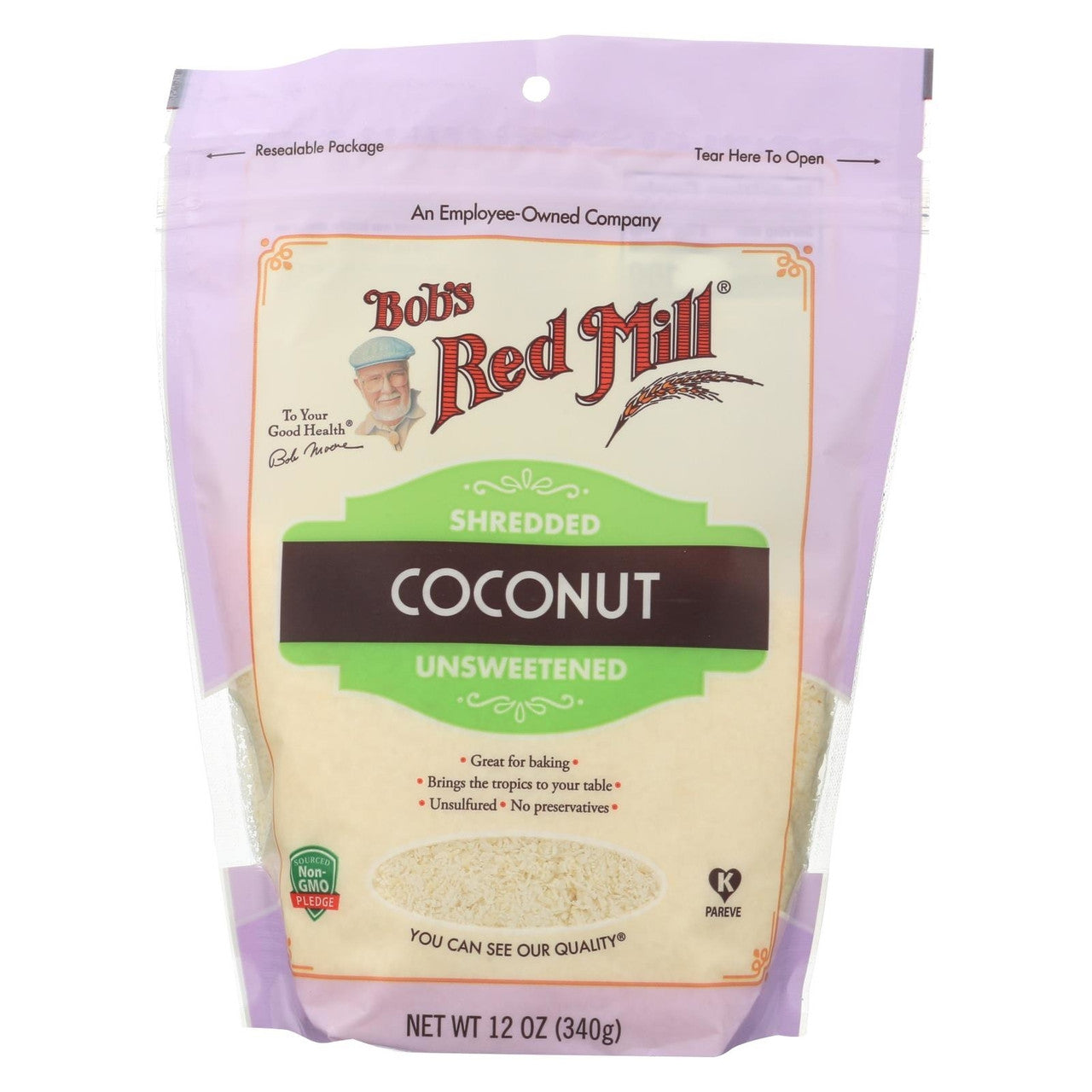 BOBS SHREDDED CNUT ( 4 X 12 OZ )
