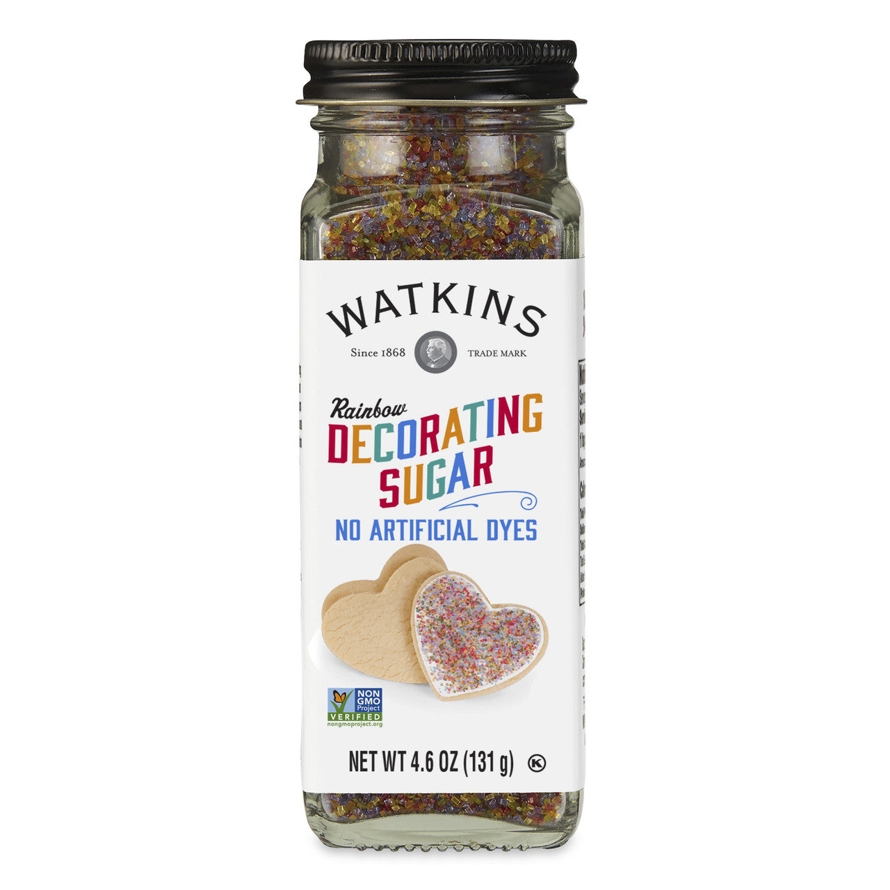 WTKINS RAINBW DECO SUGAR ( 3 X 4.6 OZ )