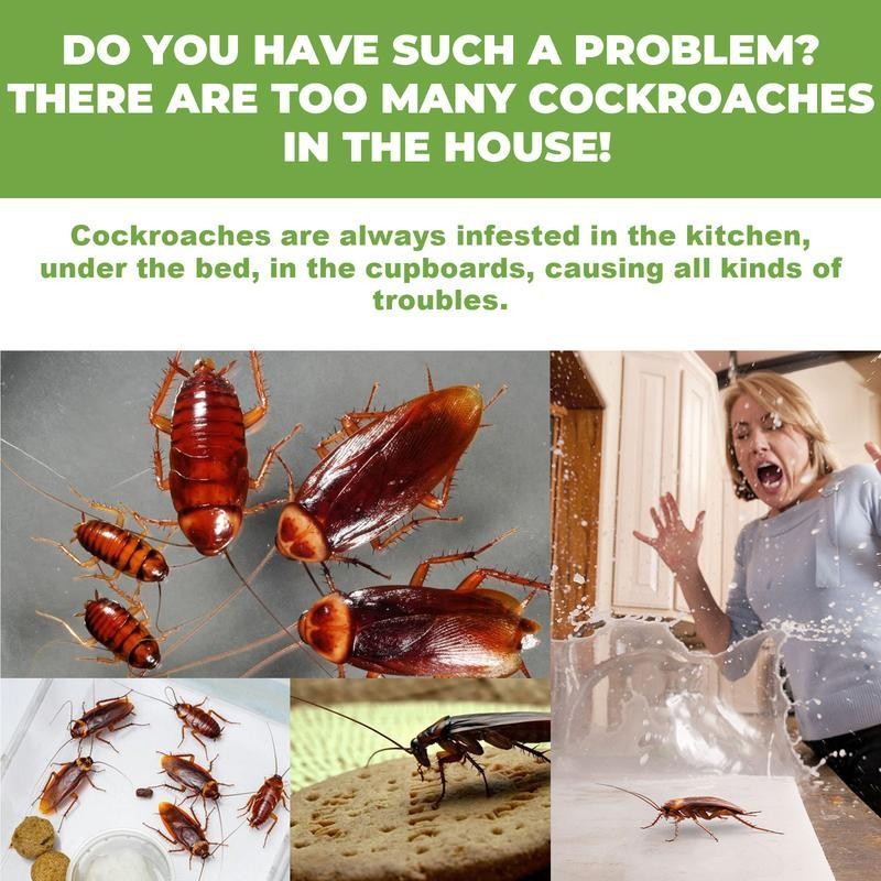 Moonspry Roach Repellent, Dormitory Kitchen Powerful Cleaning Cockroach