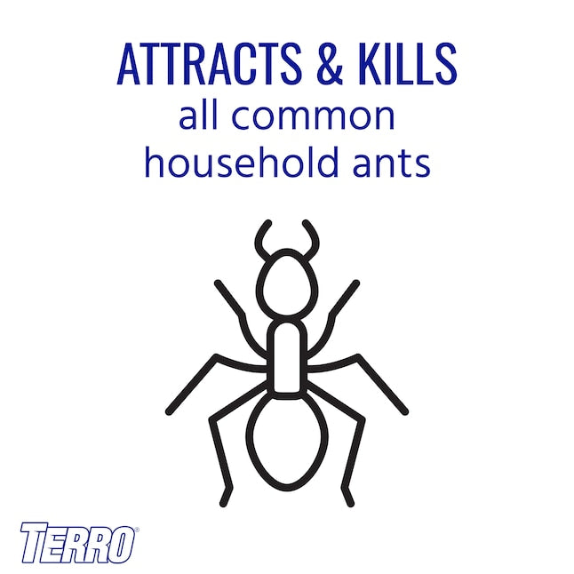 TERRO Ant Killer Liquid 6-Pack – Ant Bait Stations | Fast Ant Control