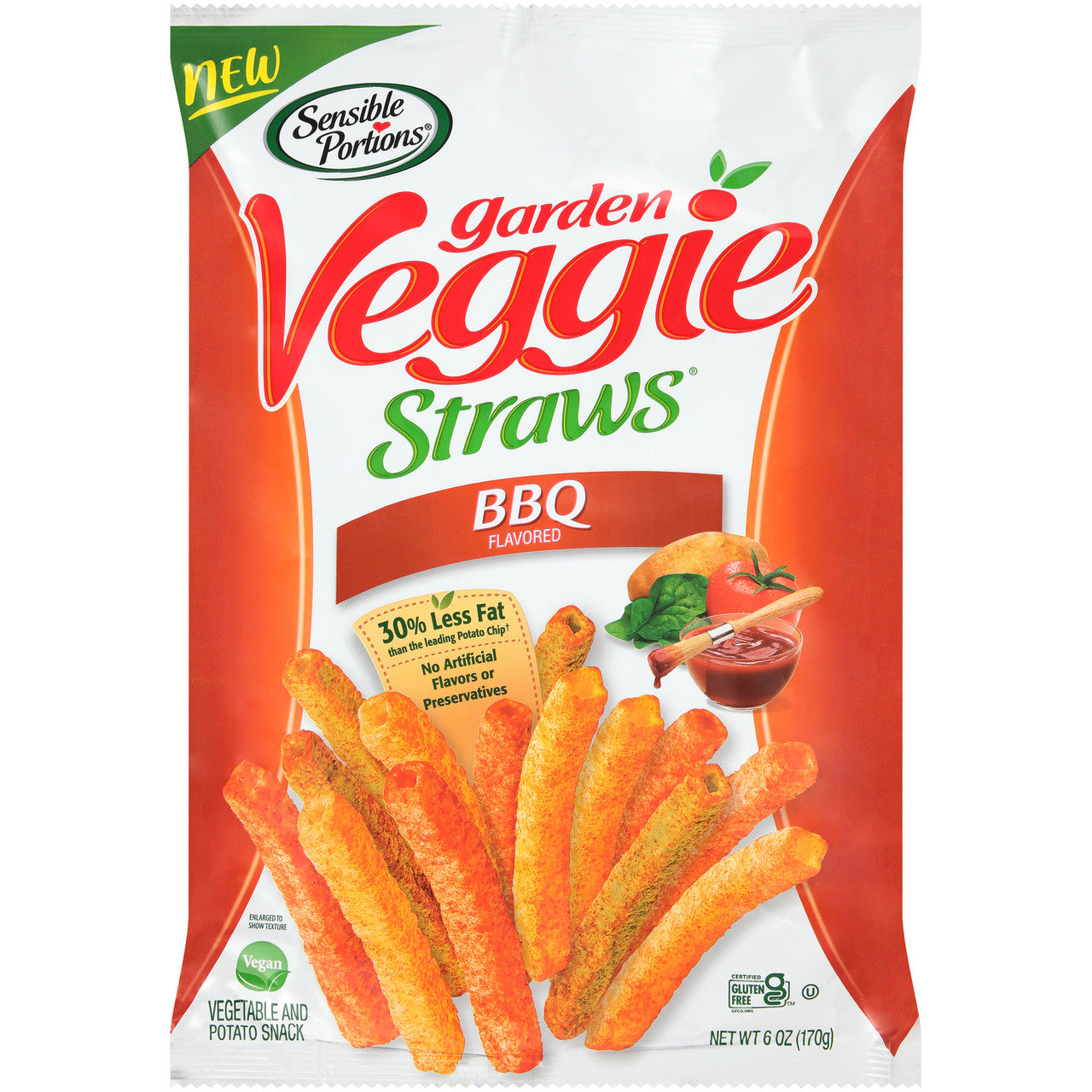 S P VEG STRAW BBQ ( 6 X 6 OZ   )