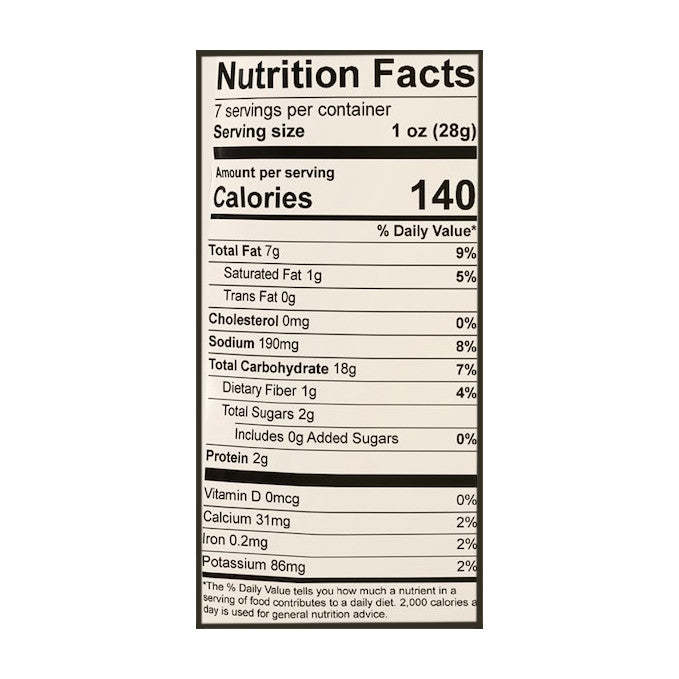PIPCRN CHEDDAR CRUNCHIES ( 12 X 7 OZ   )