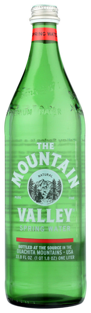 MVS PREM SPRNG WTR GLASS ( 12 X 33.8 OZ   )