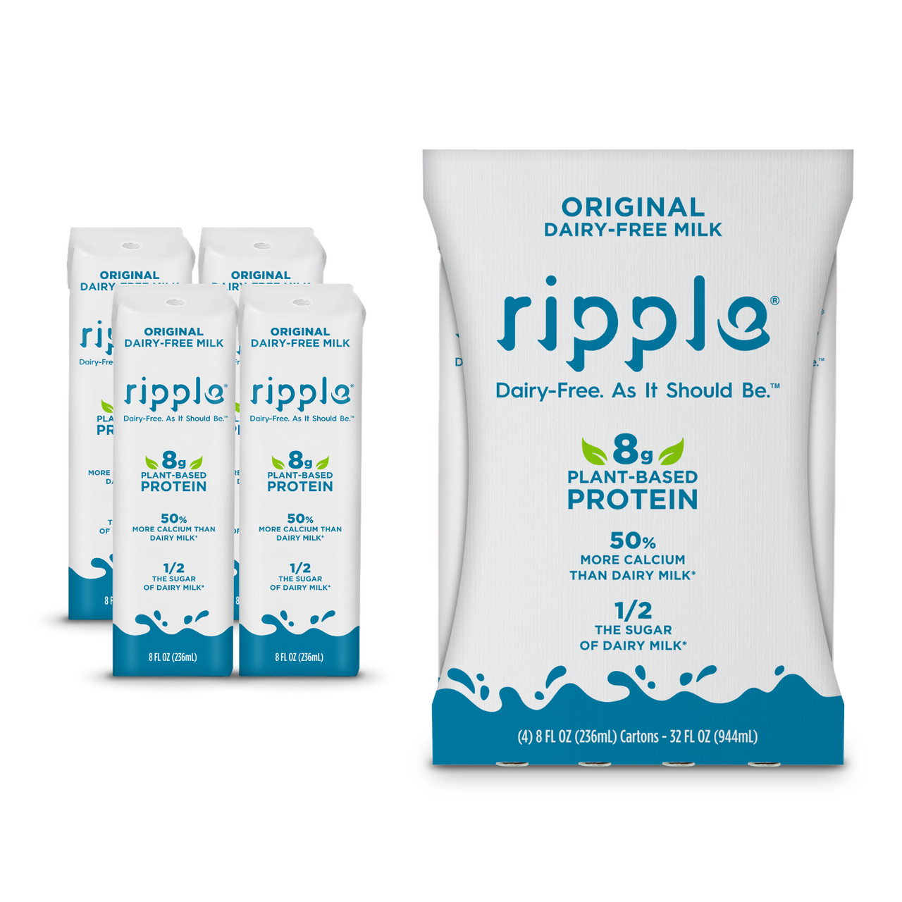 RIPPLE ASEP MILK ORIG DF ( 4 X 4 PK   )