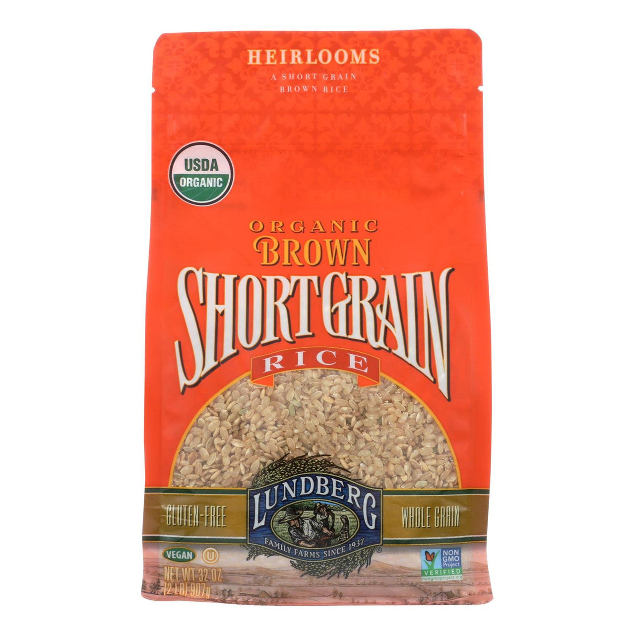 OG2 LUND SHRT BROWN RICE ( 6 X 2 LB   )