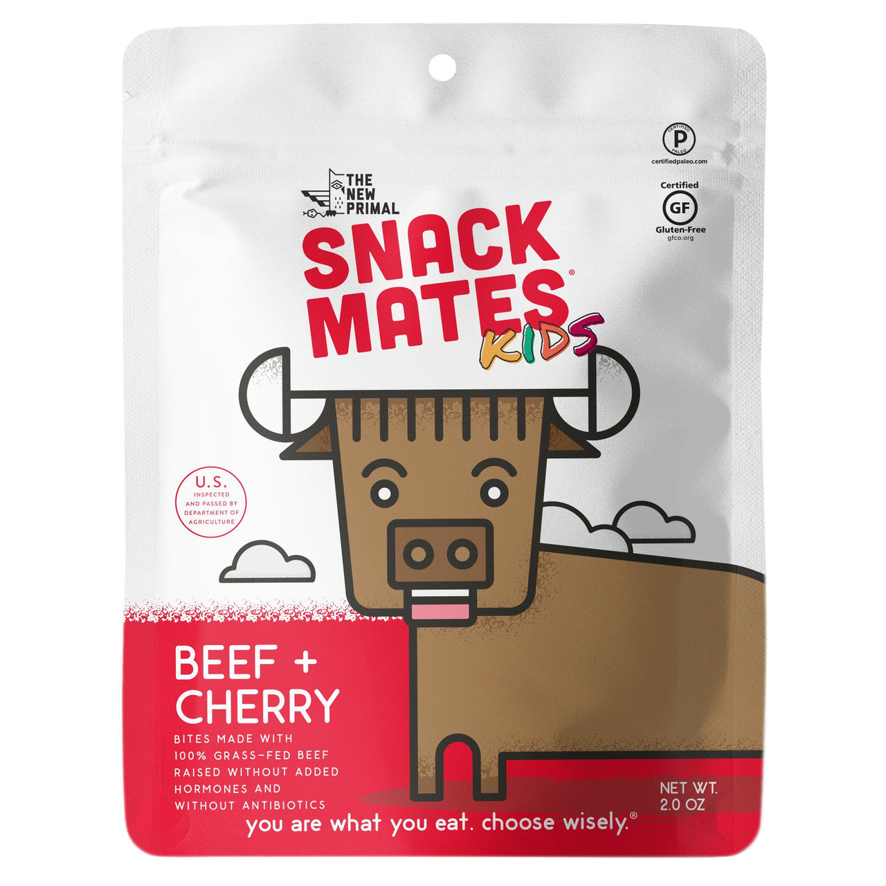 TNP SNCKMATE BEEF/CHERRY ( 8 X 2 OZ   )
