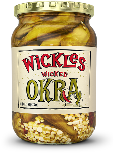 WICKLES WICKED OKRA ( 6 X 16 OZ   )