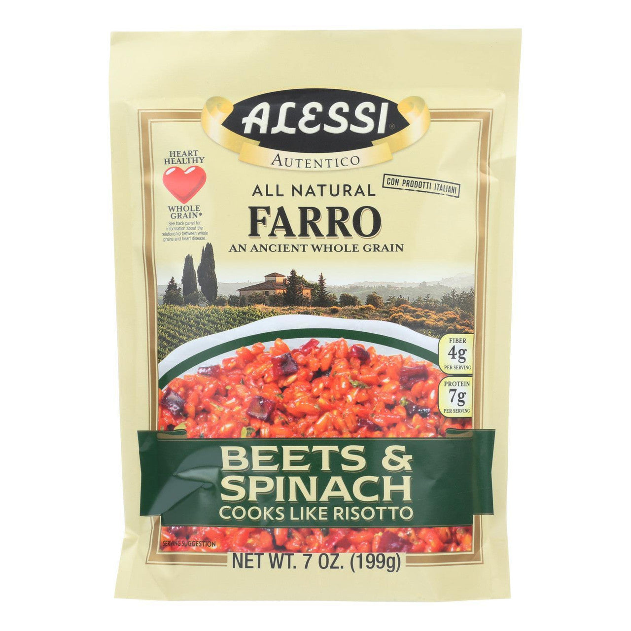 ALESSI FARRO WITH BEETS ( 6 X 7 OZ   )