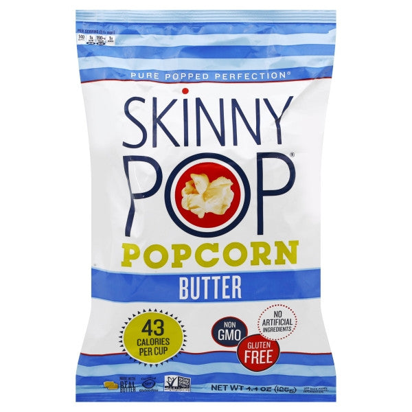 SKNYPOP BUTTER POPCORN ( 12 X 4.4 OZ   )