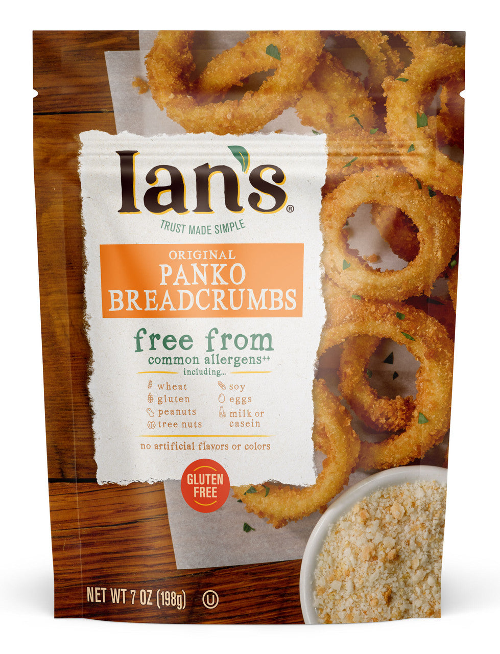 Ian's Natural Foods Panko Brdcrmbs Original (8x7OZ )