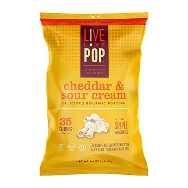 LLP POPCRN CHED & SCRM ( 12 X 4.4 OZ   )