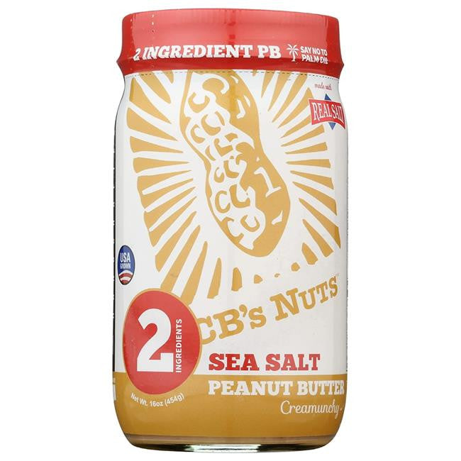 CBNT PBTR WITH SEA SALT ( 12 X 16 OZ   )