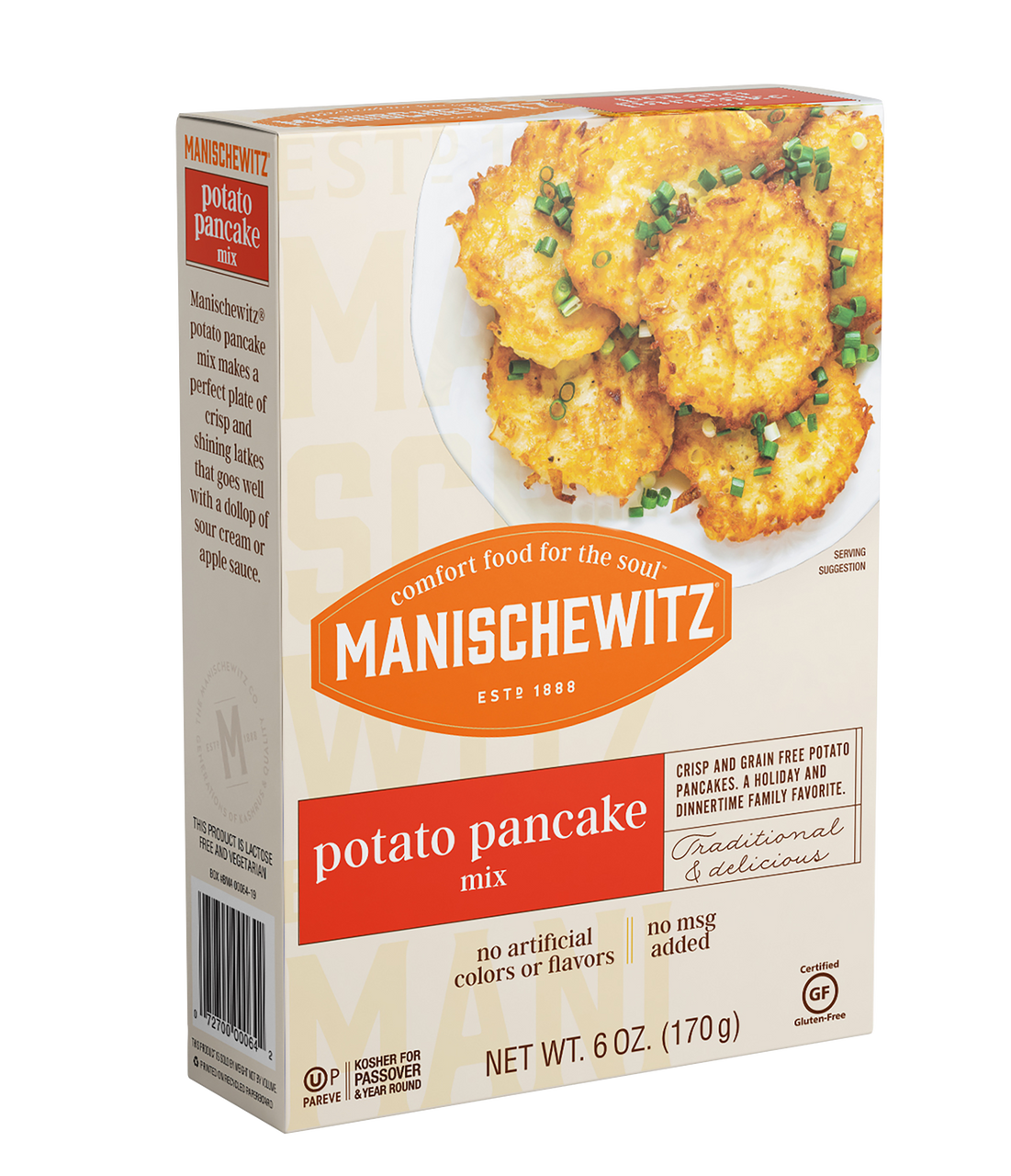 Manischewitz Potato Pancake Mix (12x6 Oz)