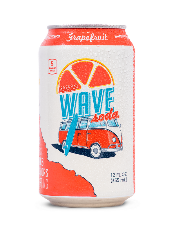 WAVE GRAPEFRUIT SODA ( 12 X 12 OZ   )