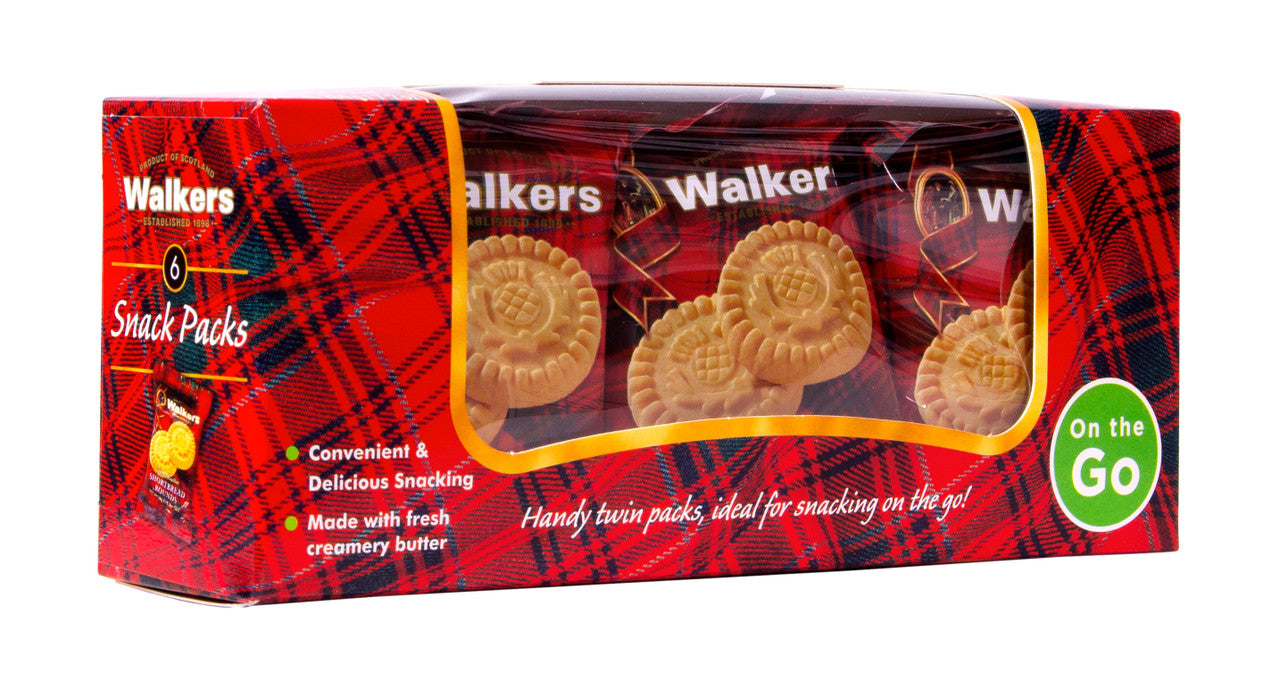 WLK SHRTBRD RND SNACK PK ( 6 X 7.2 PACK )