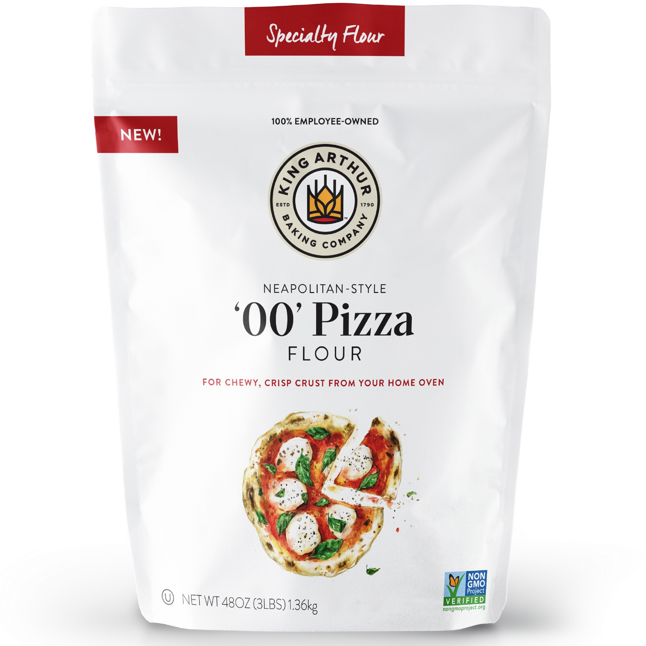 KA 00 PIZZA FLOUR ( 4 X 3 LB   )