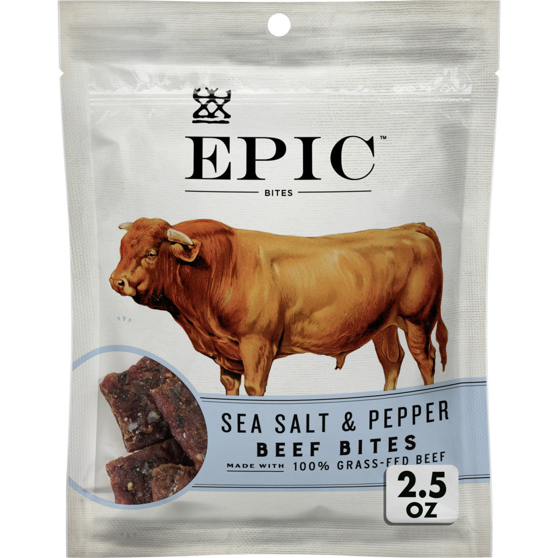 EPIC BITES BF SSLT & PP ( 8 X 2.5 OZ   )