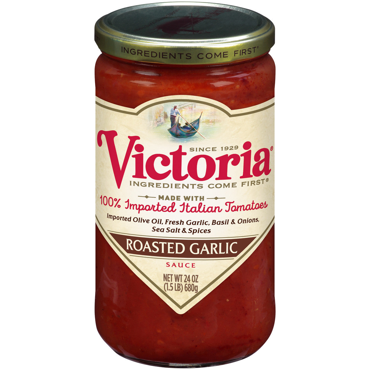 VICTORIA SAUCE RSTD GARL ( 6 X 24 OZ   )