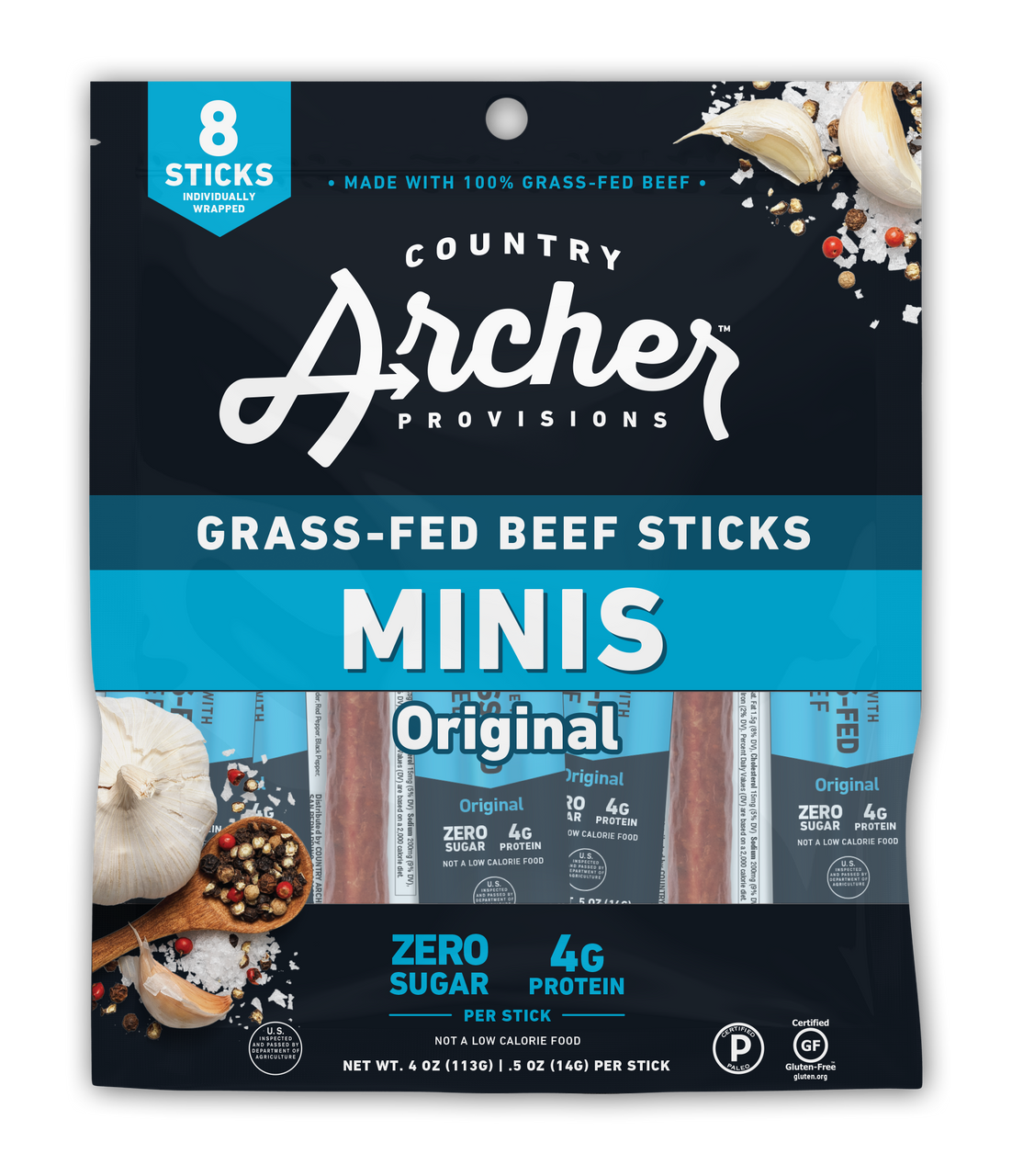 CTYARC BEEF STICK MINI ( 10 X 4 OZ   )