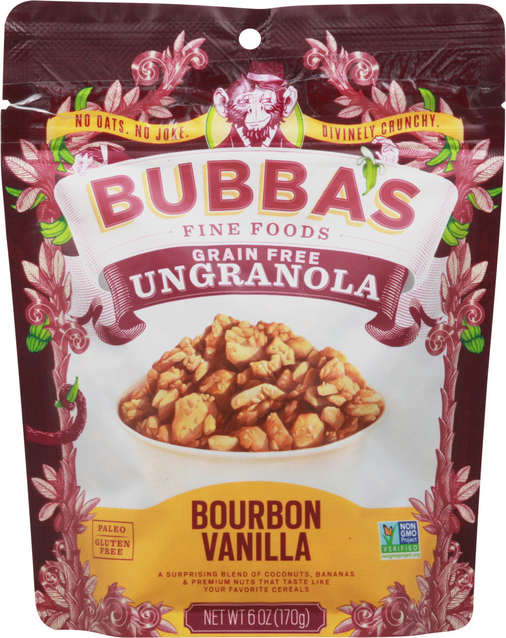 BFF UNGRANOLA BRBN VANLA ( 6 X 6 OZ   )