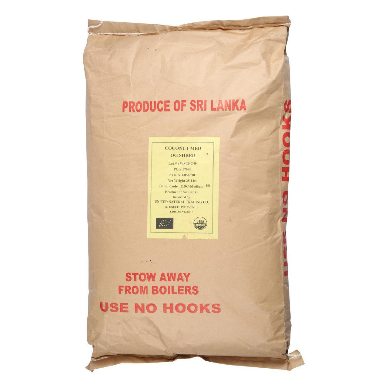 Dried Fruit Med Shredded Coconut (1x25LB )