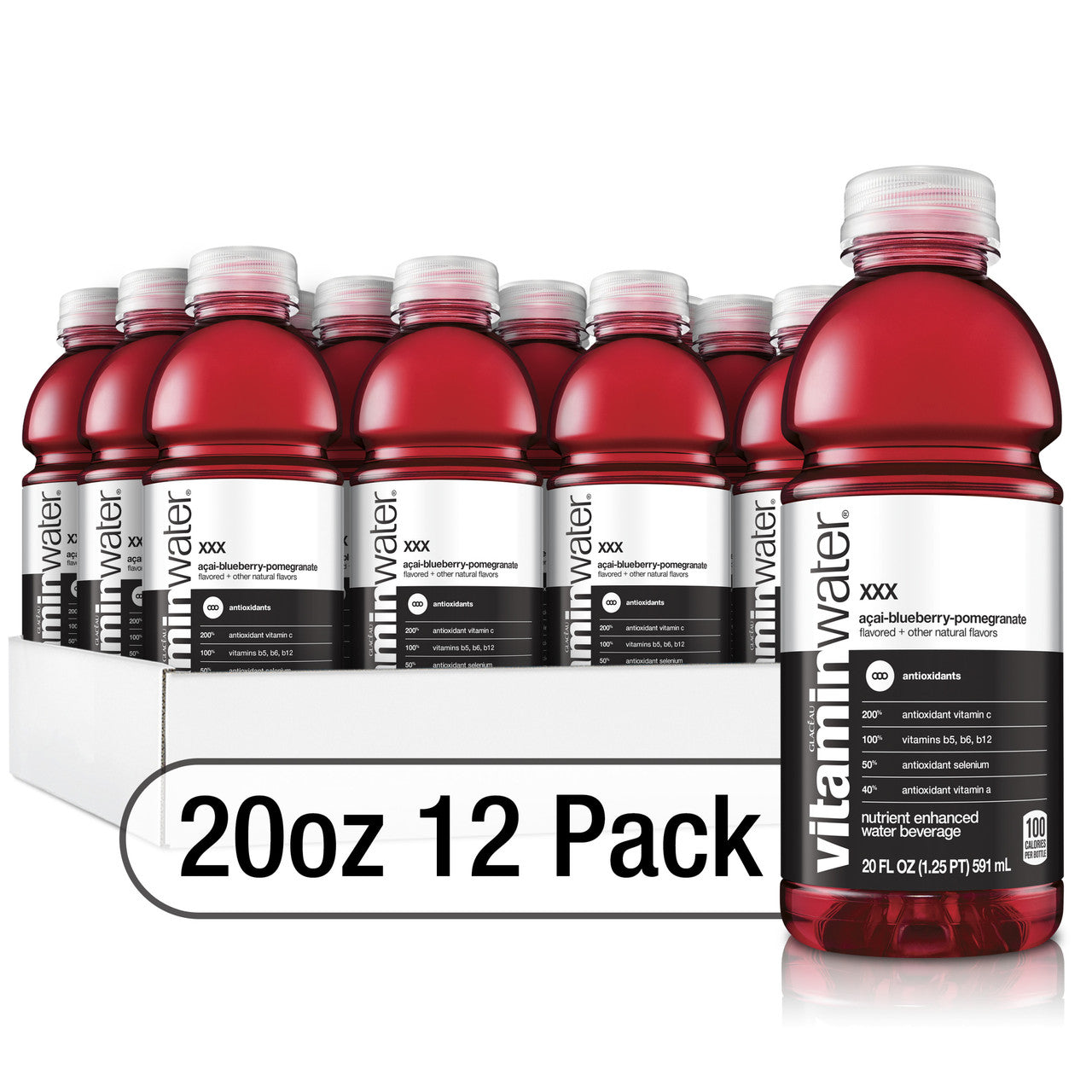 GLC VIT WATER XXX ( 12 X 20 OZ   )