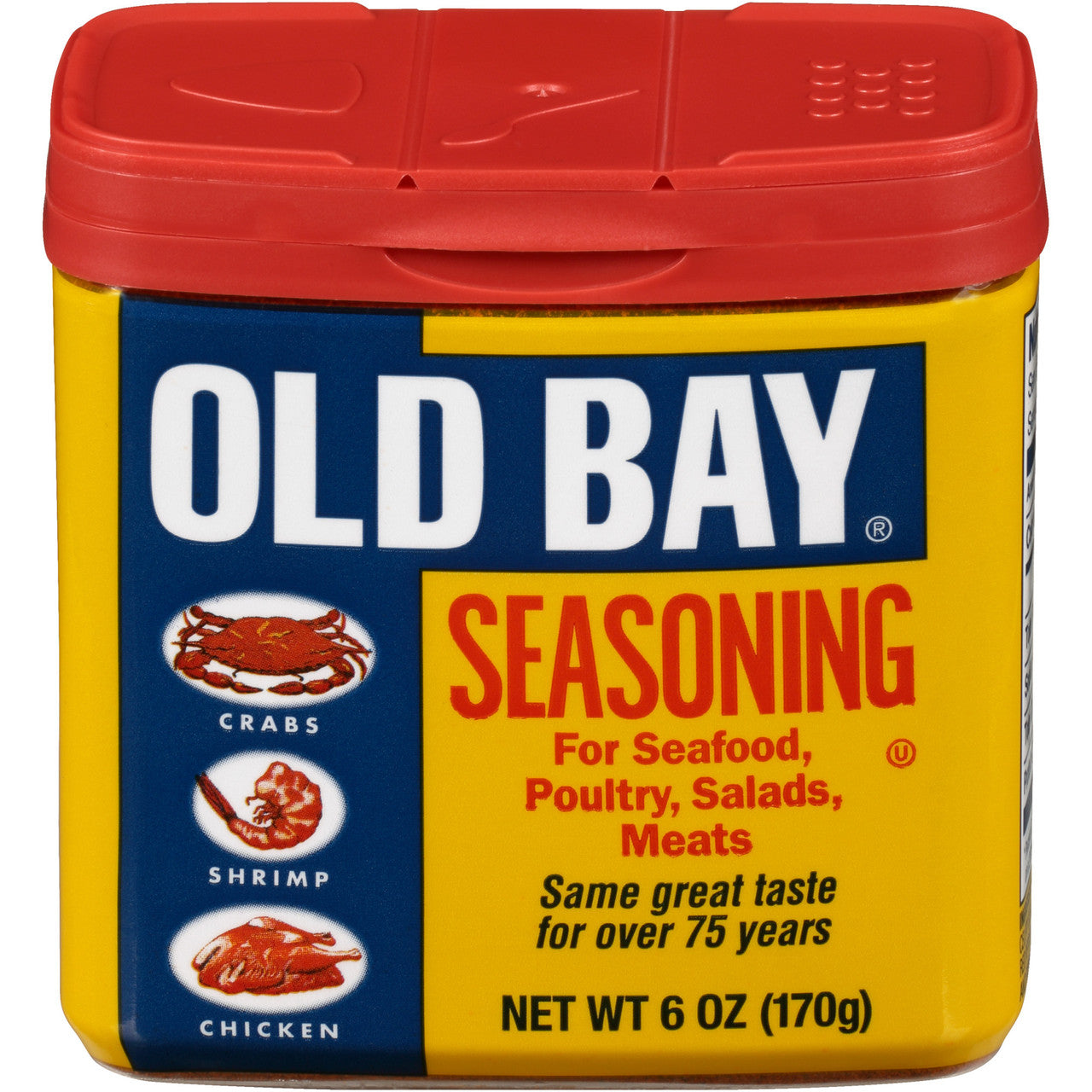 OLD BAY SEASONING ( 8 X 6 OZ   )