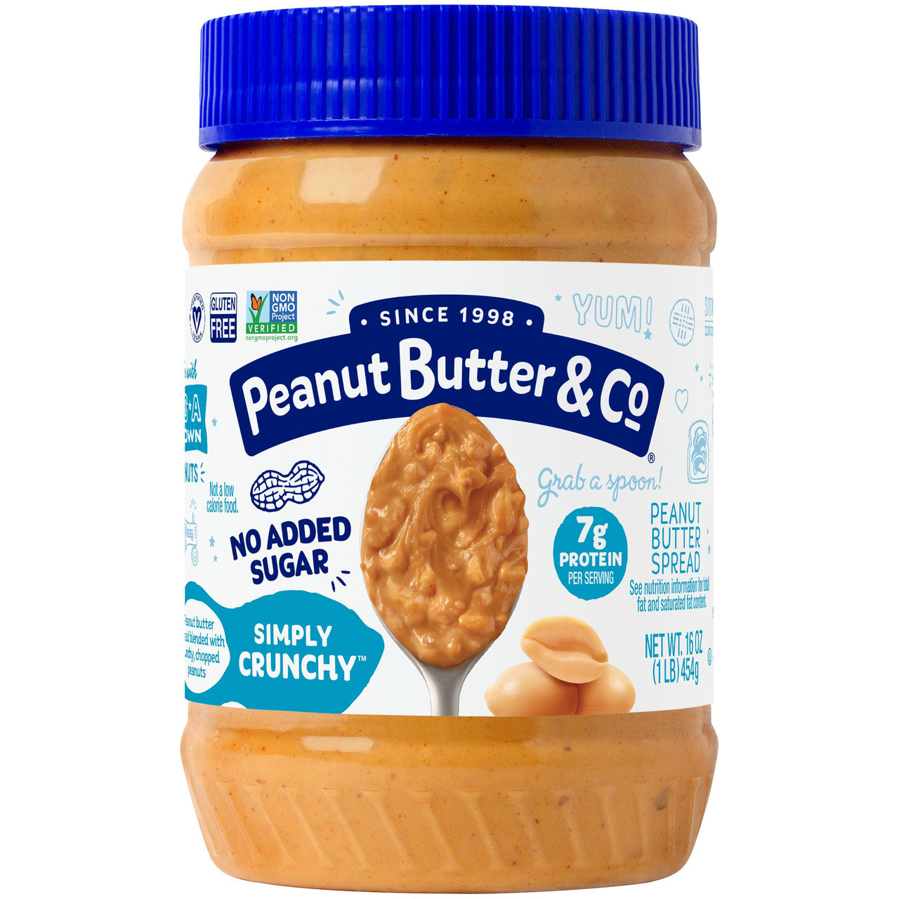PNUT NO SUGAR CRUNCHY (6x16.00)