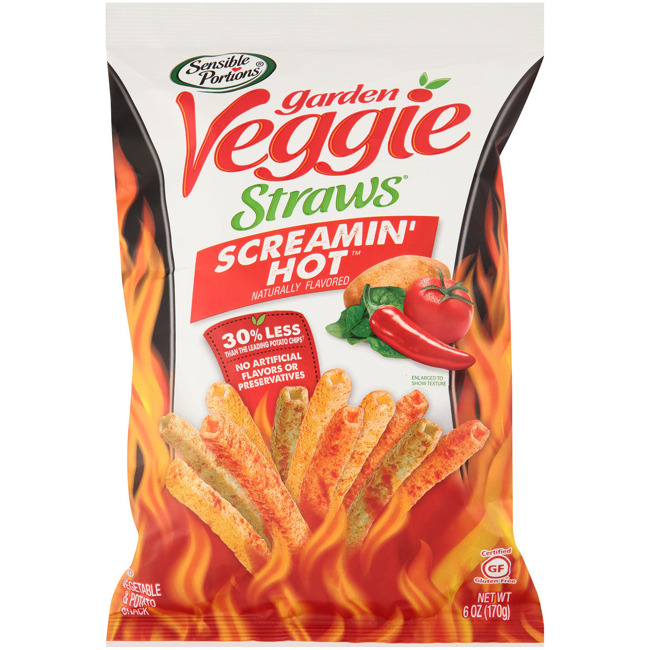 S P VEG STRAW SCRM HOT ( 6 X 6 OZ   )