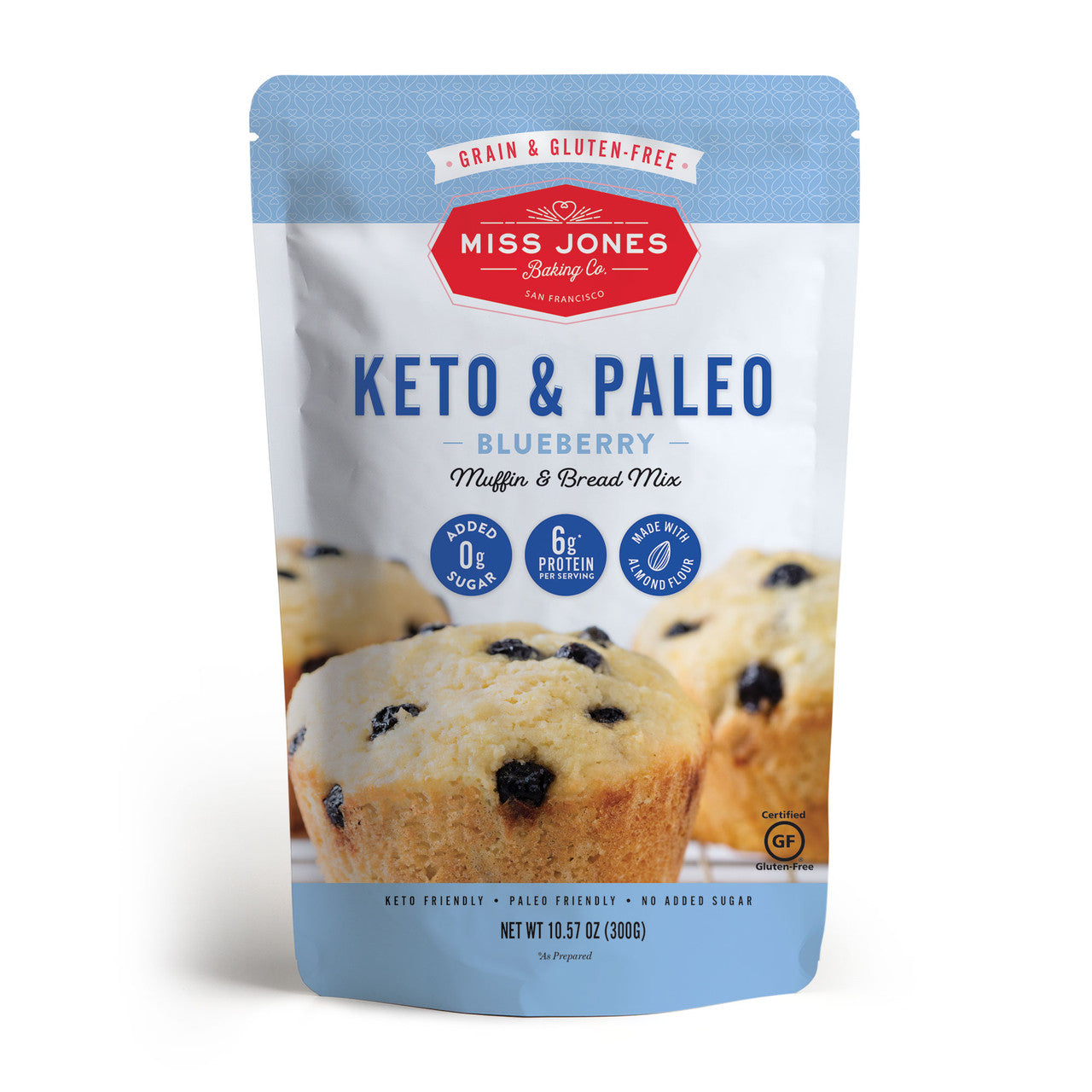 MJBC BLUBRY MIX KETO/GF  ( 6 X 10.57 OZ   )