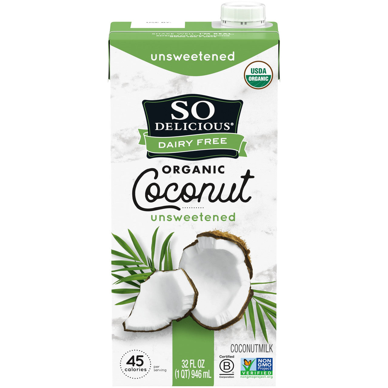 OG2 SO DEL CNUT MLK UNSW ( 12 X 32 OZ   )