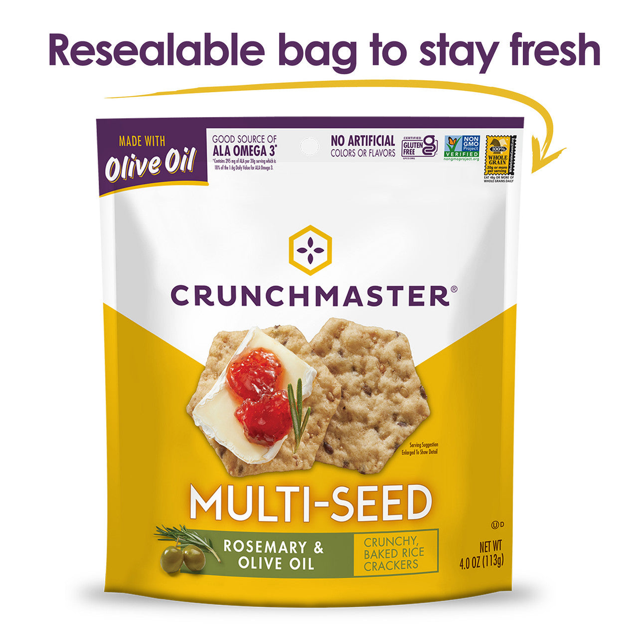 C.M MLTSD CRKR ROSEMARY ( 12 X 4 OZ   )