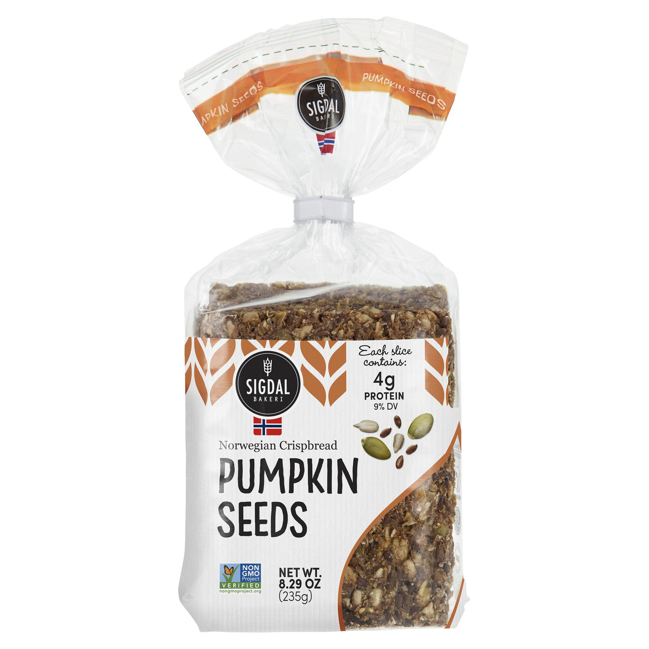 SIGDAL CRSPBRD PMPKN SD ( 12 X 8.29 OZ   )