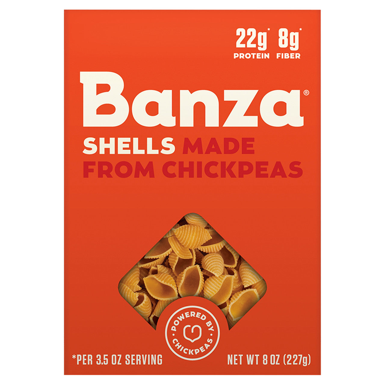 BANZA CHKPEA PSTA SHELLS ( 6 X 8 OZ   )