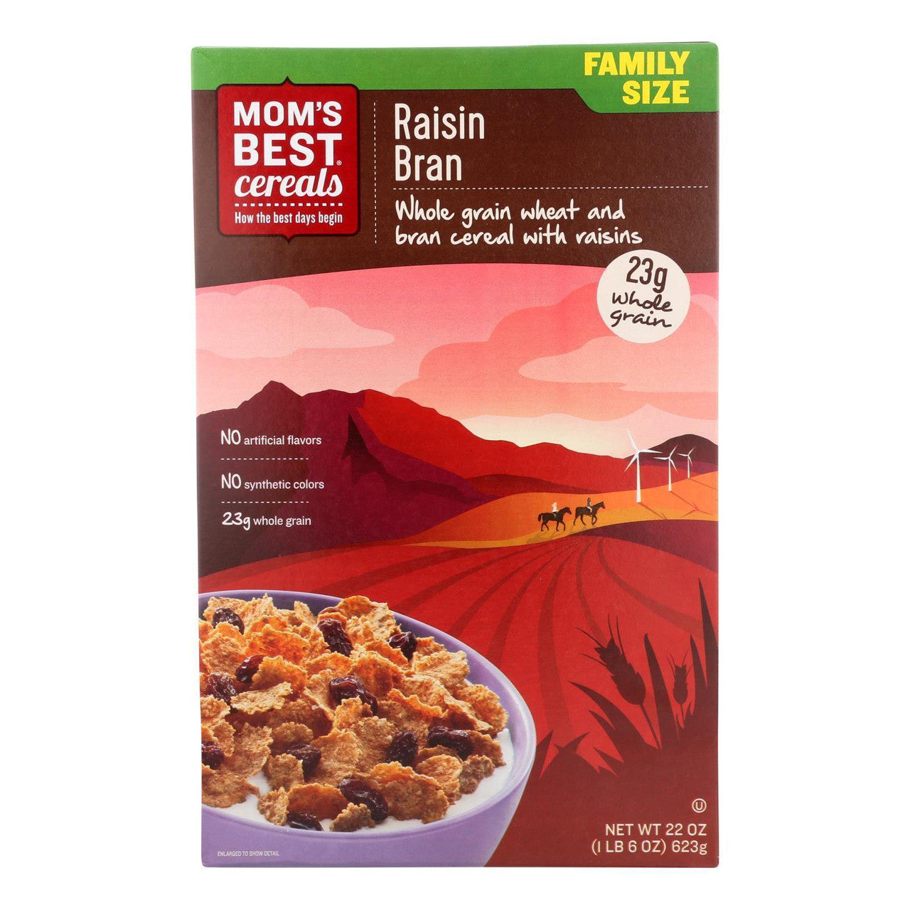MOM CEREAL RAISIN BRAN ( 10 X 22 OZ   )