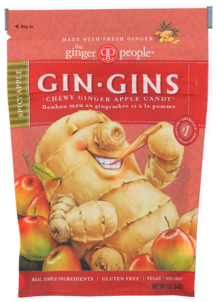 GP GINGINS SPCY APL CHWS ( 12 X 3 OZ   )