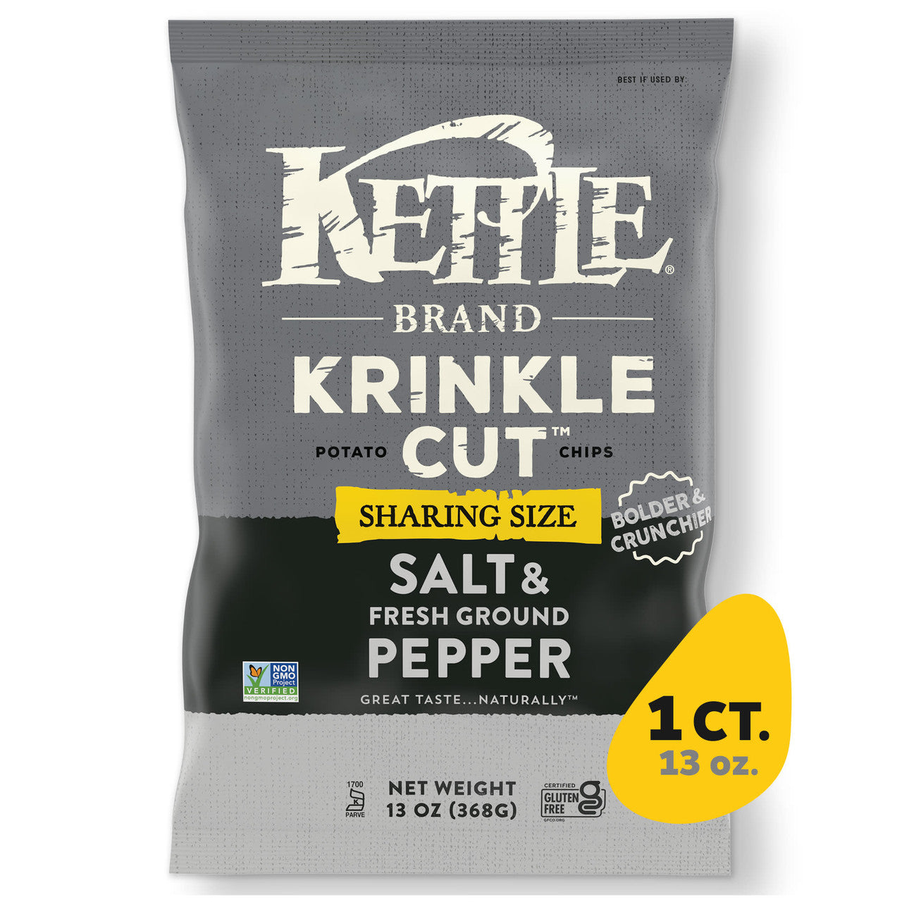 KETTLE KRNKL SLT/PPR CHP ( 9 X 13 OZ   )