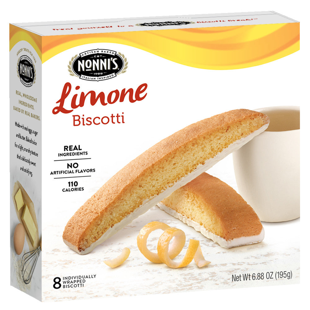 NONNI LIMONE BISCOTTI ( 6 X 8 CT   )