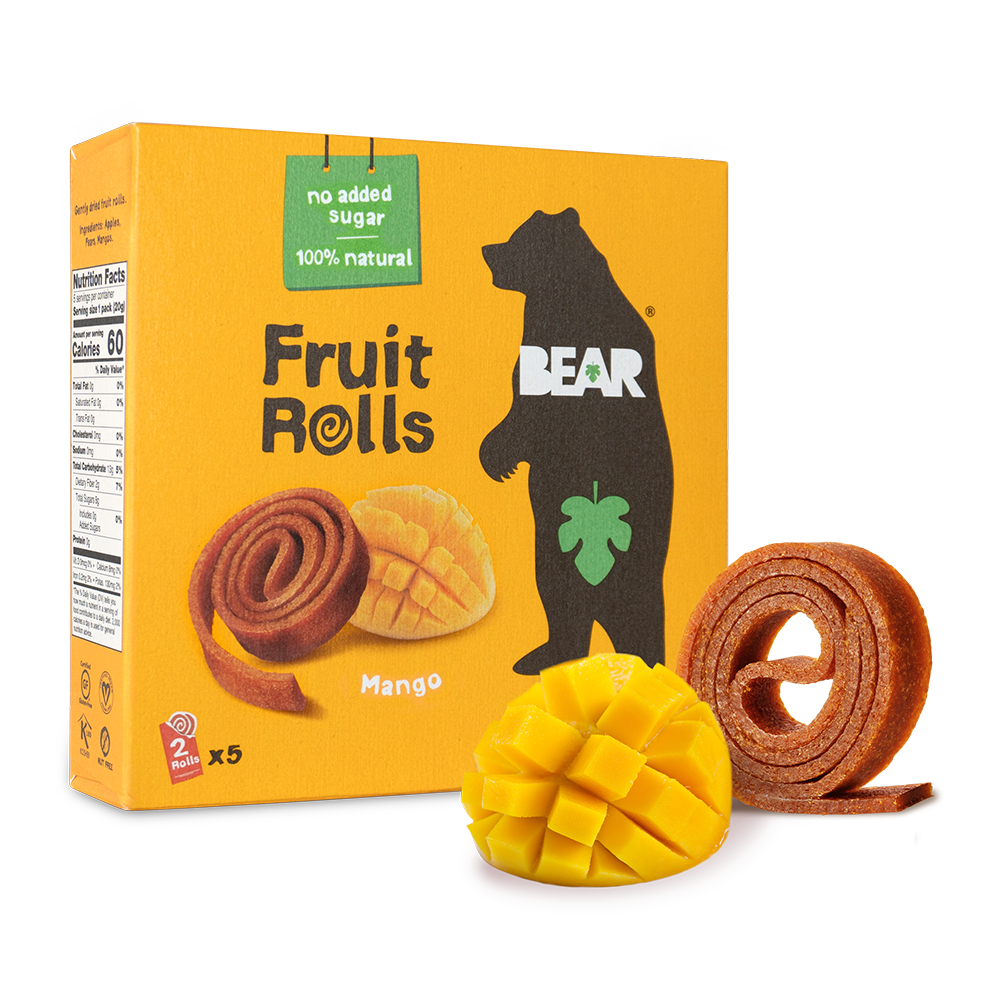 BEAR REAL FRT YOYO MANGO ( 6 X 3.5 OZ   )