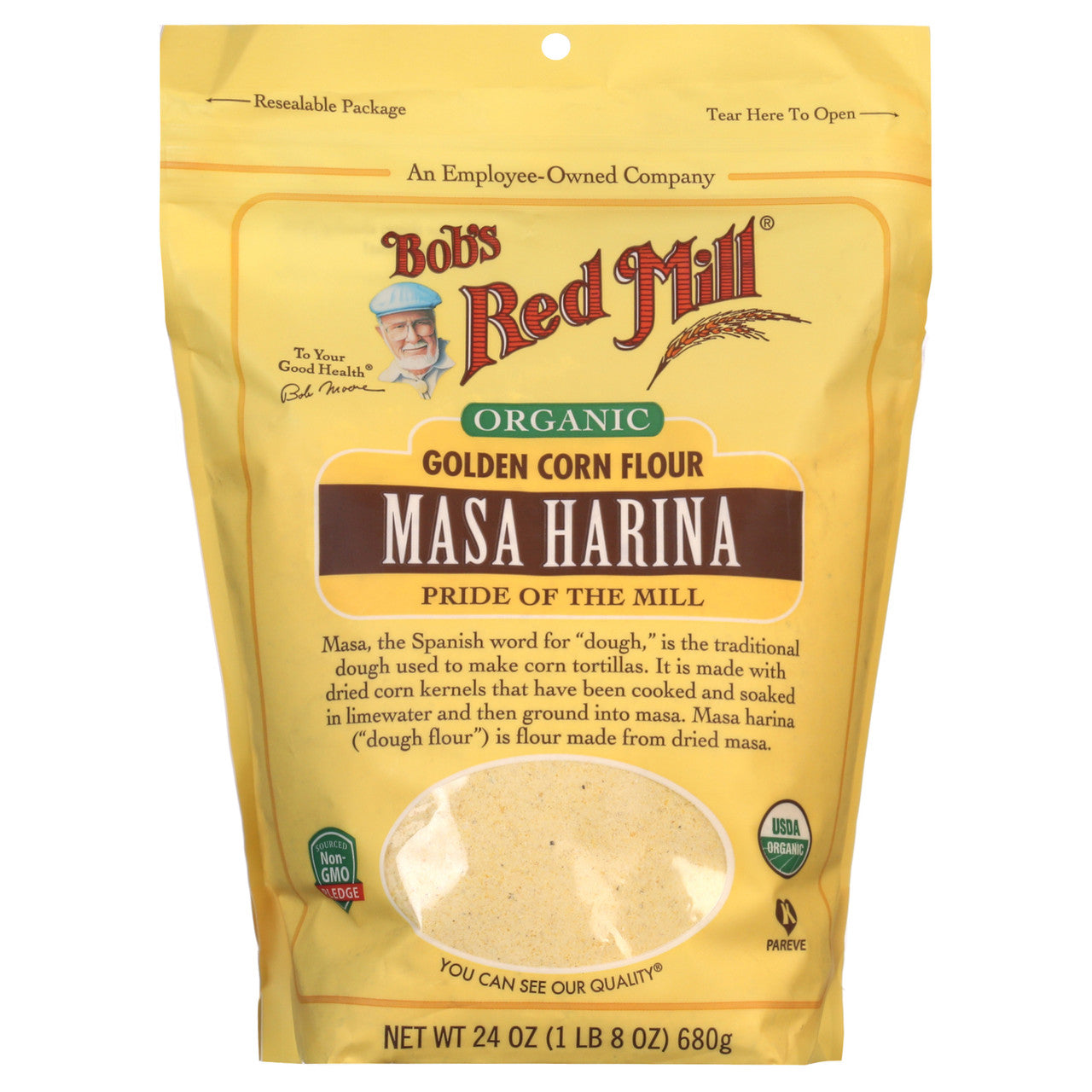 OG2 BOBS MASA CORN FOUR ( 4 X 24 OZ   )