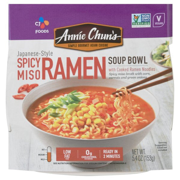 ANNIE SPICY MISO RAMEN ( 6 X 5.4 OZ   )