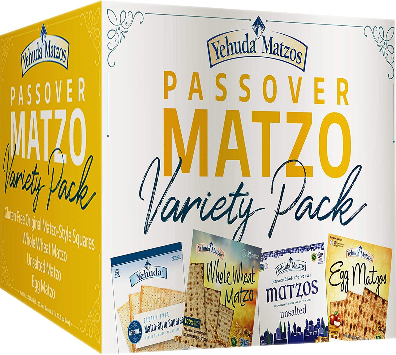 YEHUDA MATZO VARIETY PCK ( 6 X 4 CT   )