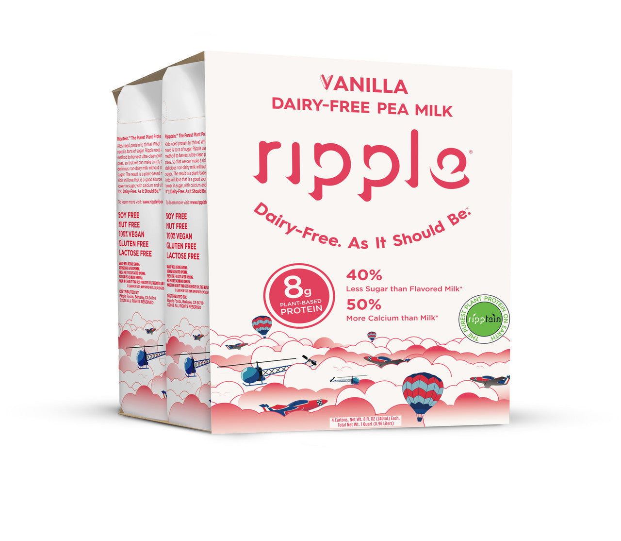 RIPPLE ASEP MILK VAN DF ( 4 X 4 PK   )