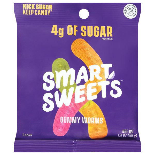 SMARTSWT GUMMY WORMS ( 12 X 1.8 OZ   )