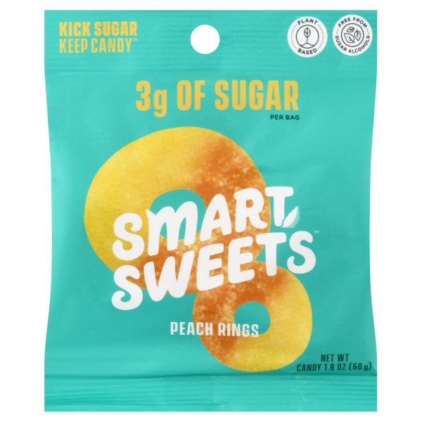 SMARTSWT GUMMY PCH RINGS ( 12 X 1.8 OZ   )