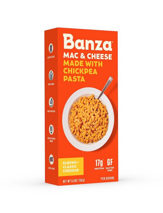 BANZA CHCKPEA MAC & CHED ( 6 X 5.5 OZ   )