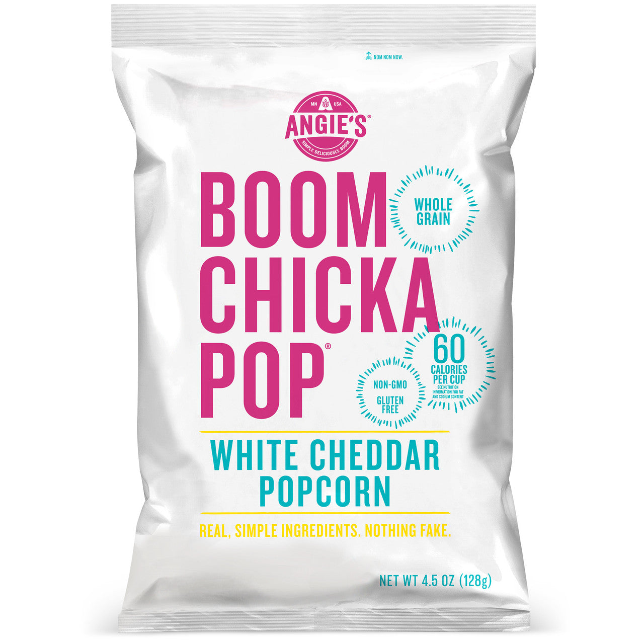 ANGIES BOOM WHTCHDR PCRN ( 12 X 4.5 OZ   )