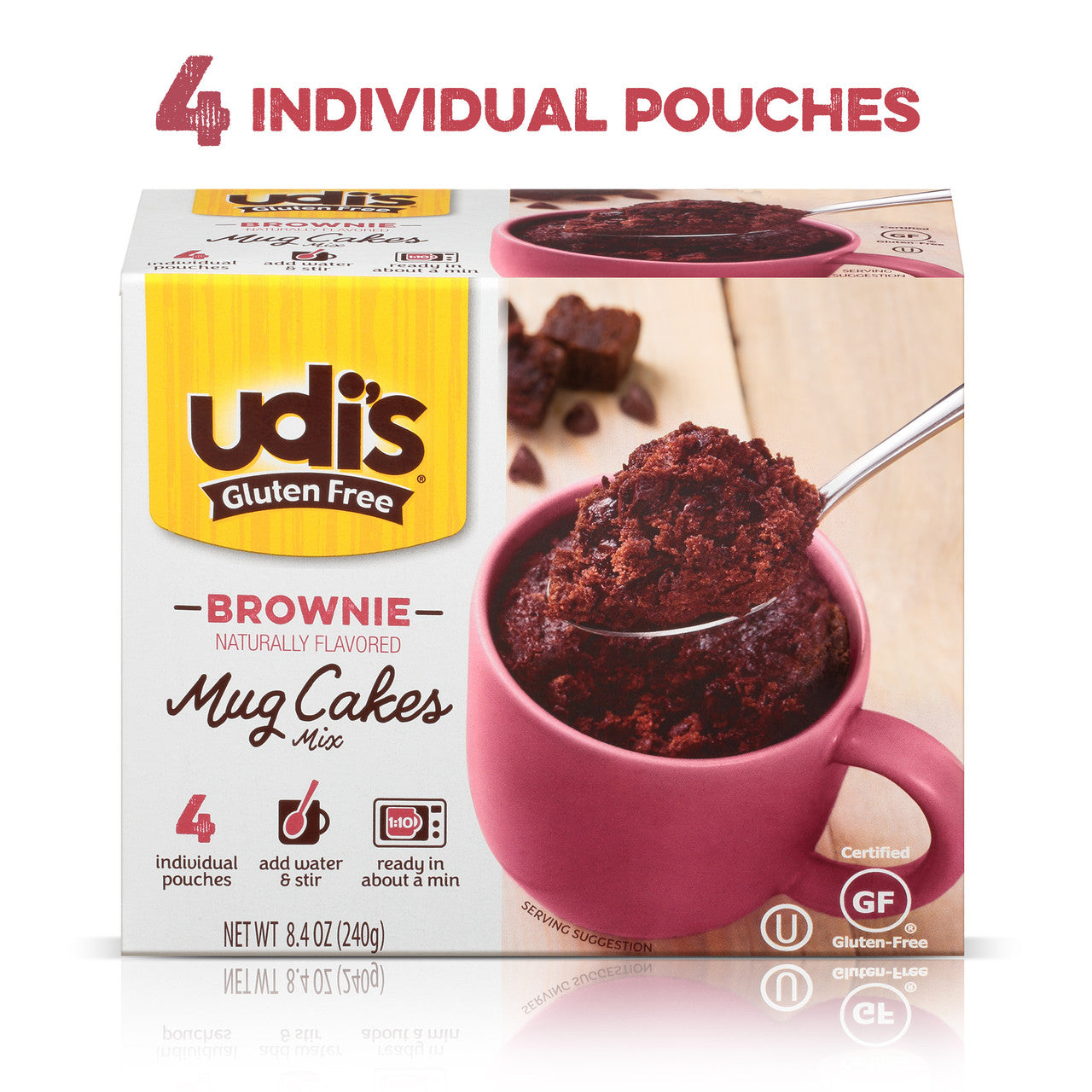 UDI MIX CAKE BROWNIE ( 6 X 8.4 OZ   )