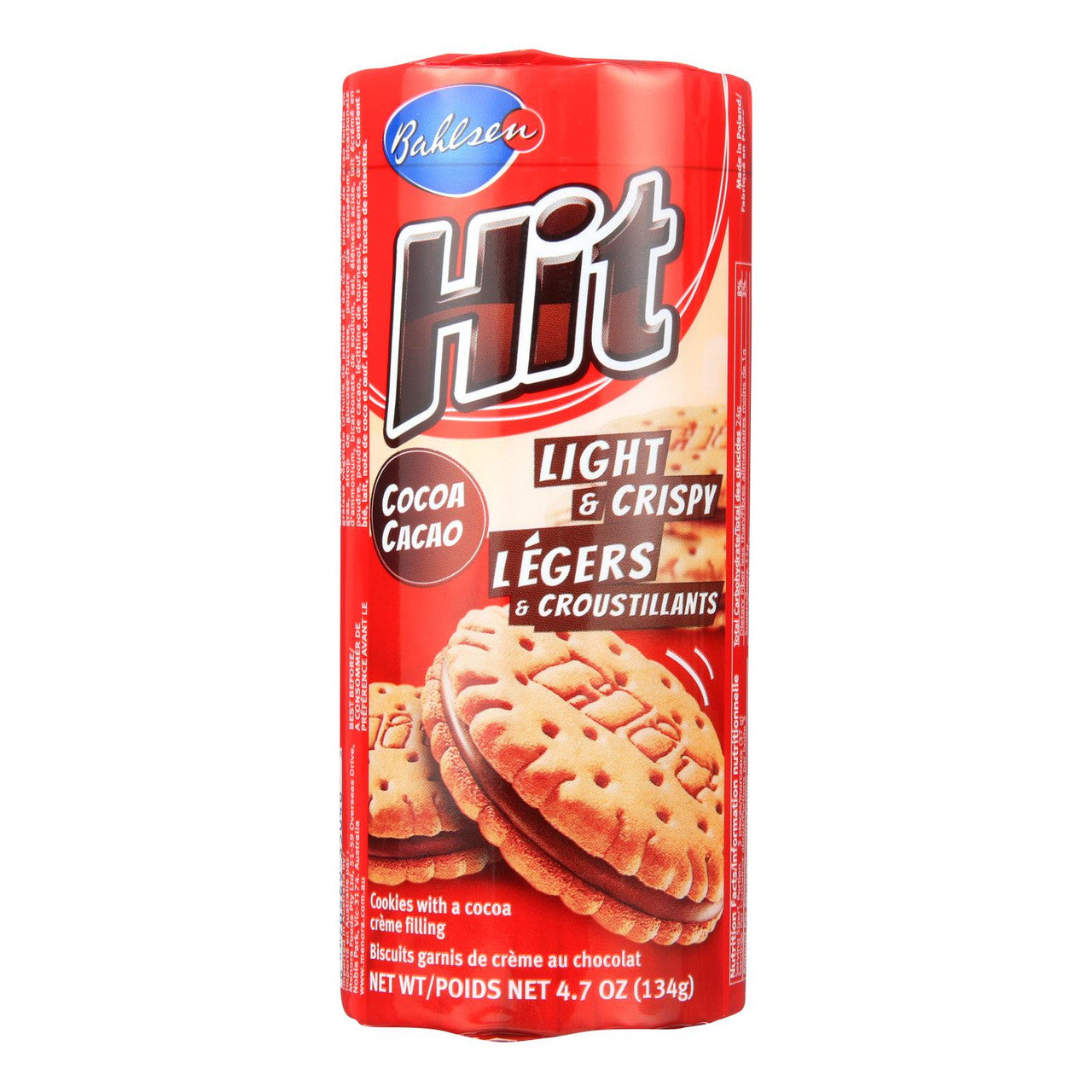 BAHL HIT COCOA COOKIE    ( 12 X 4.7 OZ   )