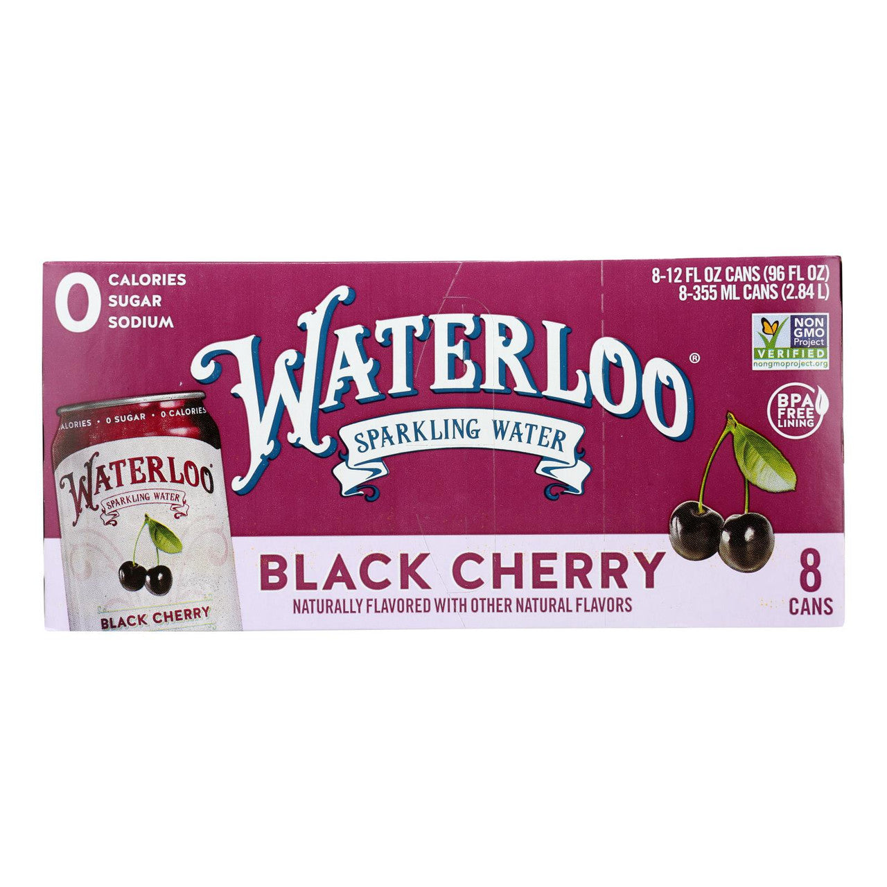WTRLOO SPRKLING WTR CHRY ( 2 X 12 PACK )